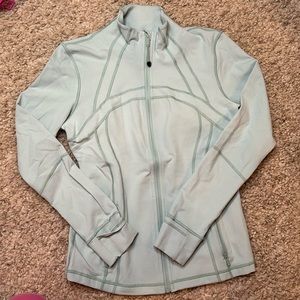 Lululemon Define Jacket Size 10 Teal Blue/Green